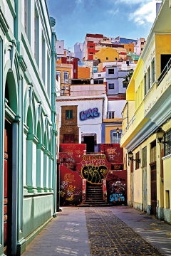 ONE DAY | LAS PALMAS No13 | Ralf Wehrle und Uwe Frank Fotografie - Fine - Art - Print  ca.40x60 cm | gerahmt 60x80 cm mit Passepartout und Holzrahmen  Auflage 15 | signiert